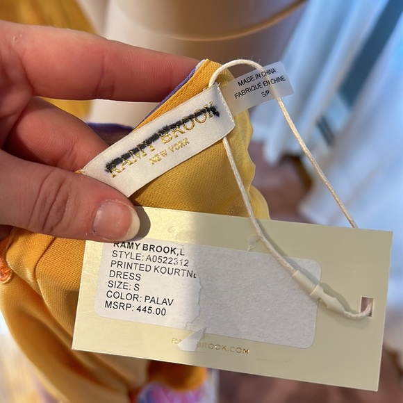 Ramy Brook Kourtney Smocked Floral Dress - Picture 9 of 9